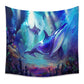 Ocean tapestry wall hanging bedroom home decor